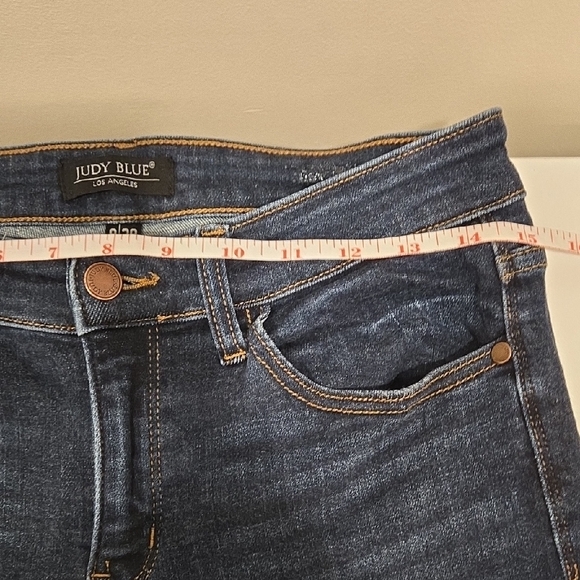 Judy Blue Dark Indigo Flare Jeans - Picture 11 of 16